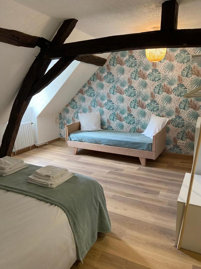 La Charmeraie : Gite De Charme, Piscine Et Spa Thésée Eksteriør billede